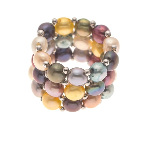 Inel Pearls Multicolour