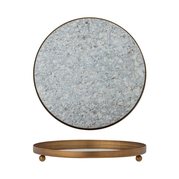 Tavă decorativă din sticlă ø 35 cm Glacier – Bloomingville