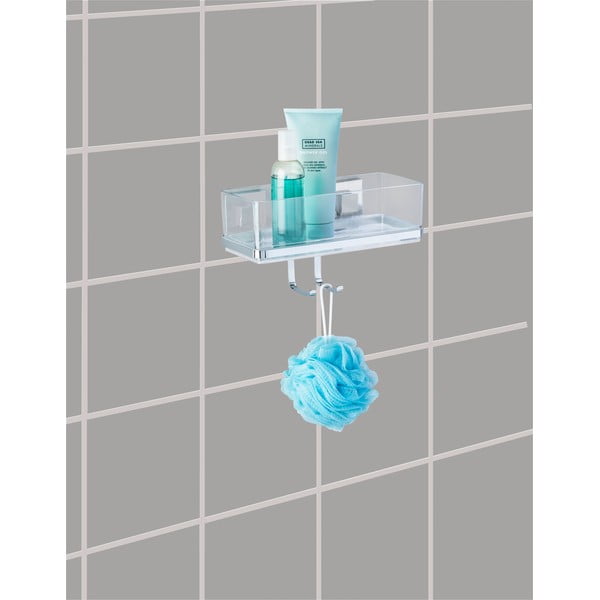 Suport cu 2 cârlige Wenko cu sistem de prindere Vacuum-Loc, până la 33 kg-image-1