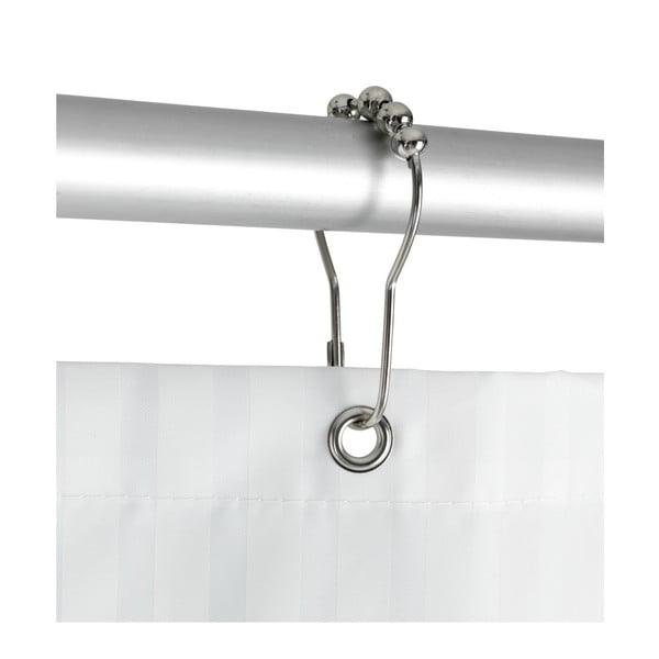 Set 12 cârlige pentru perdea de duș Wenko-image-1