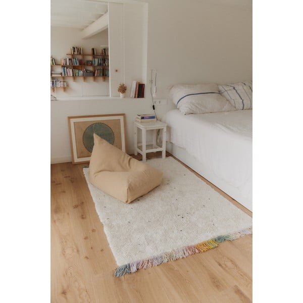 Fotoliu puf pentru copii galben deschis Cleo Light Honey – Lorena Canals-image-1