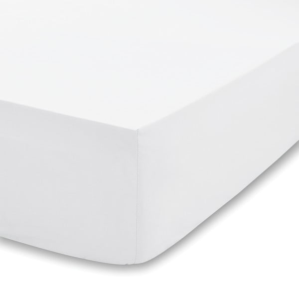 Cearceaf alb cu elastic 135x190 cm – Bianca