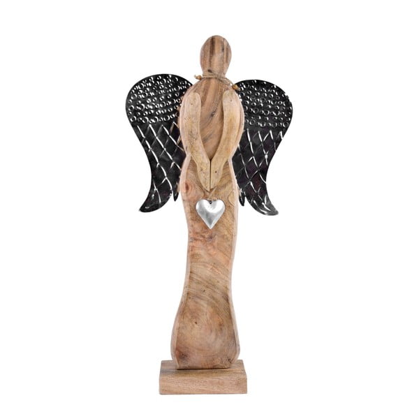 Decorațiune din lemn Ego Dekor Angel, înălțime 46 cm
