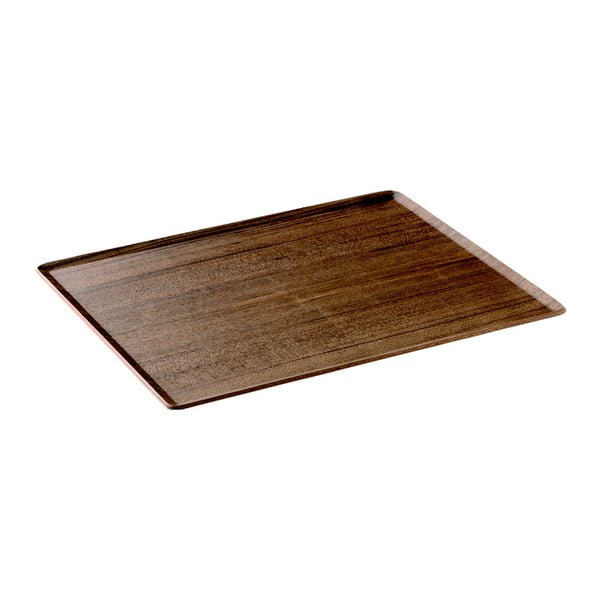 Platou din lemn Kinto Place Mat Dark, 43x33 cm
