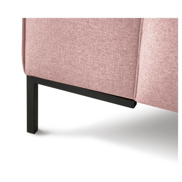 Canapea Cosmopolitan Design Seville, roz, 264 cm-image-4