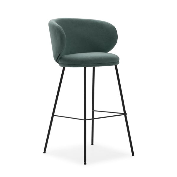 Scaune de bar verde 2 buc. (înălțime șezut 65 cm) Rush – Marckeric