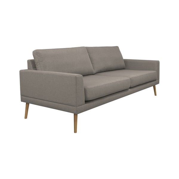 Canapea cu 3 locuri Windsor & Co Sofas Vega, gri deschis-image-1