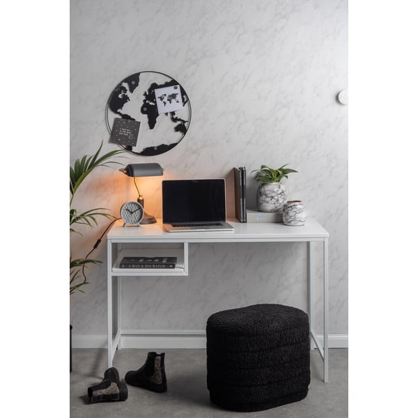 Vază din fier PT LIVING Marble, înălțime 12,5 cm, alb-negru-image-1