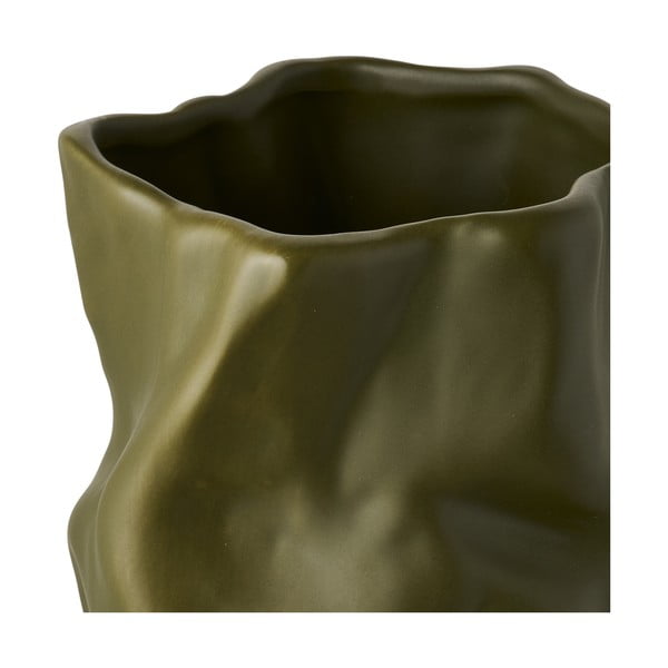 Vază verde din ceramică (înălțime 25,5 cm) Lika – House Nordic-image-4