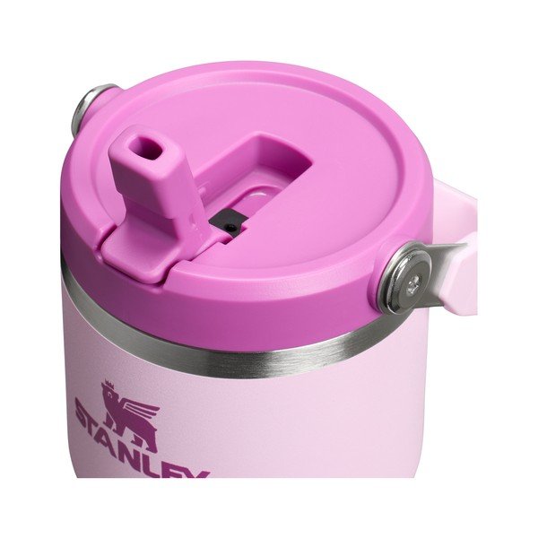 Termos roz din oțel inoxidabil 600 ml IceFlow™ Flip Straw 2.0 Cherry Blossom – Stanley-image-2
