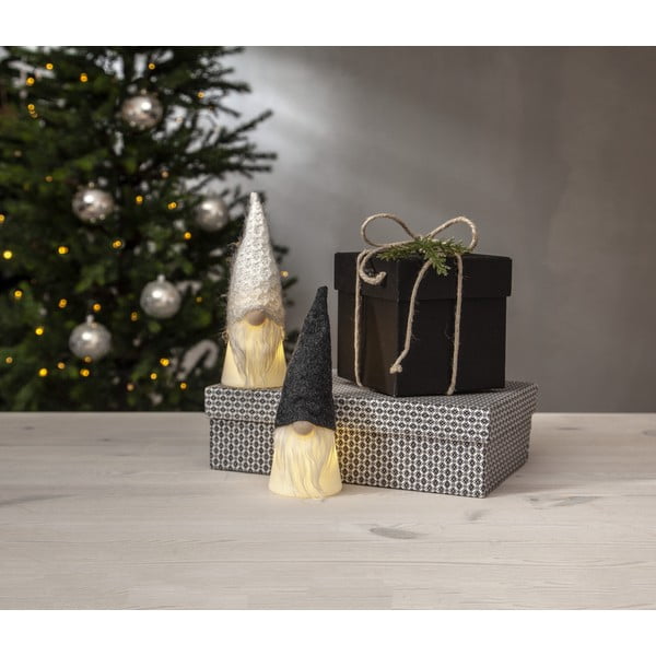 Decorațiune luminoasă alb-negru ø 6,5 cm Joylight – Star Trading-image-2