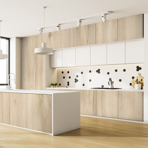 Autocolant pentru mobilier 200x60 cm Light Oak – Ambiance-image-1