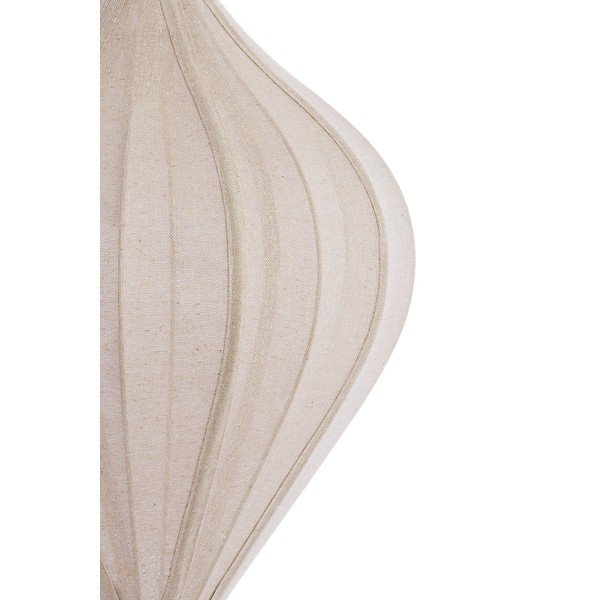 Lustră în culoare naturală cu abajur textil Pasto – Light & Living-image-3