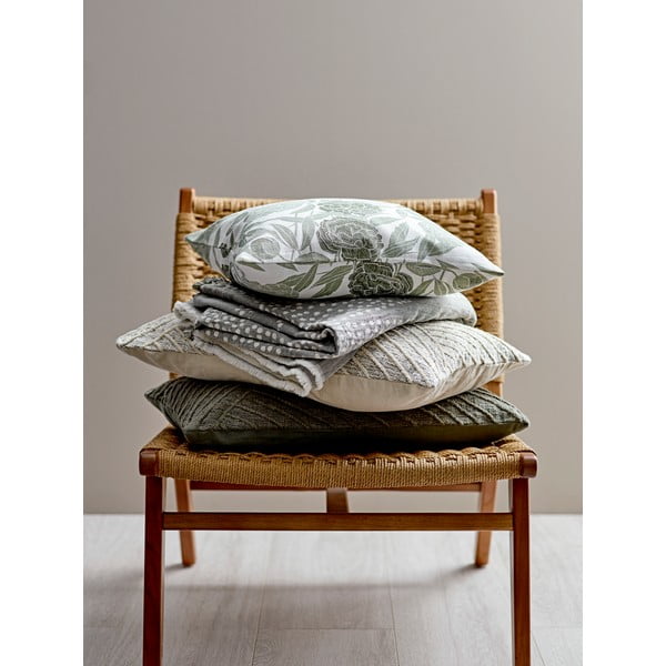 Pled din bumbac Södahl Maja, gri, 130 x 170 cm-image-2