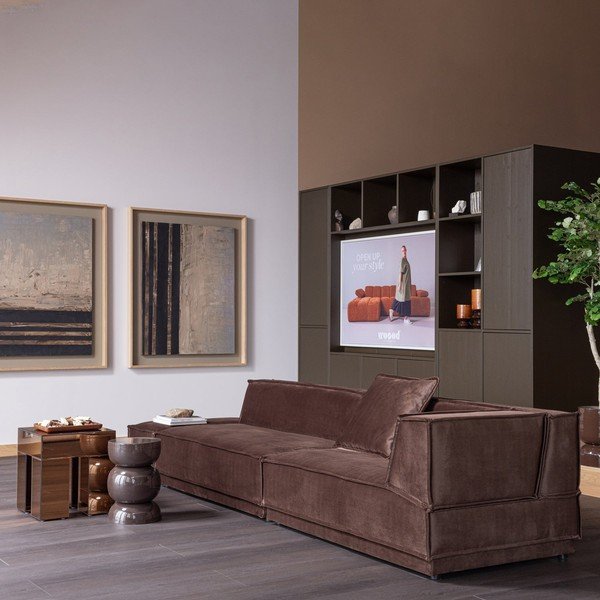 Măsuță auxiliară cu aspect lucios 45x45 cm Mirrox – WOOOD-image-3