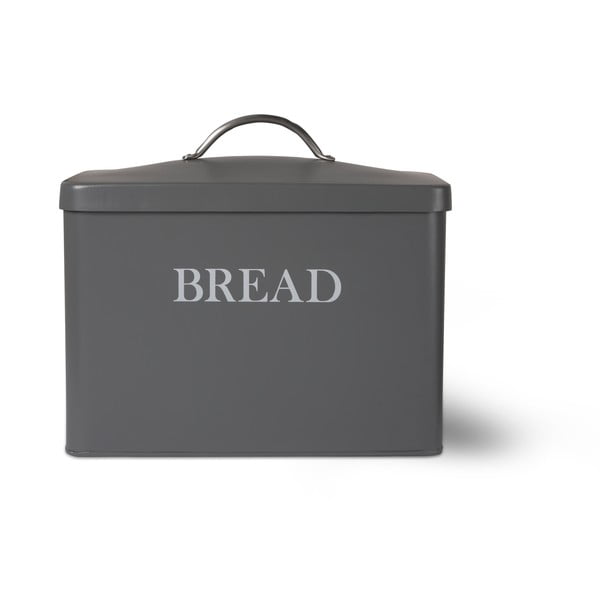 Cutie pentru pâine Garden Trading In Charcoal, gri