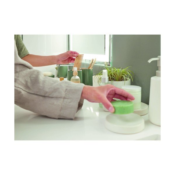Săpunieră din ceramică iDesign Eco Vanity, alb-image-2