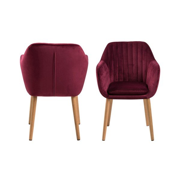 Scaun Actona Emilia Vic, bordeaux-image-3