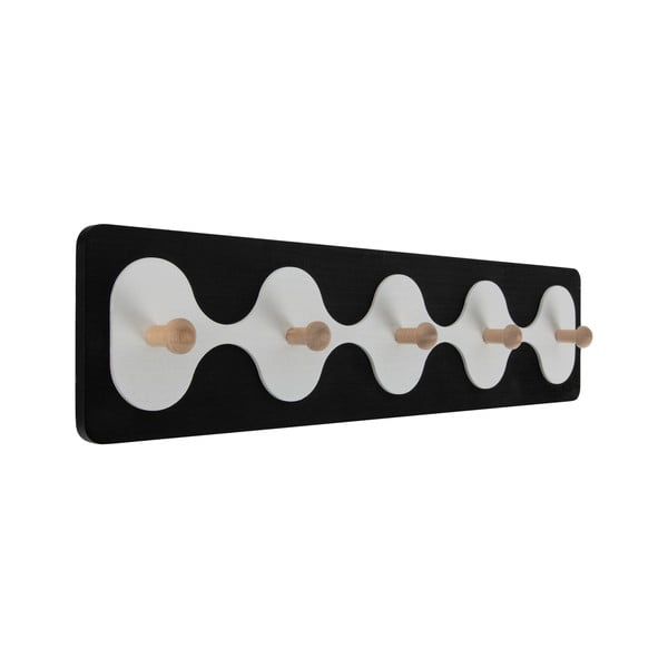 Cuier de perete negru 48 cm Rizar  – PT LIVING-image-2