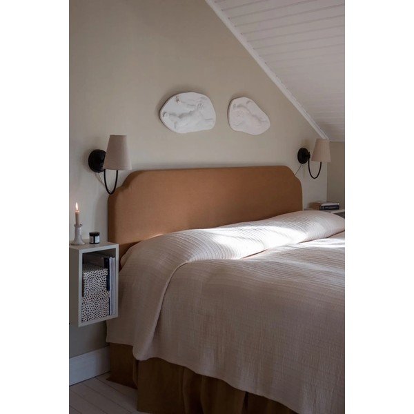 Aplică de perete neagră-bej cu alimentare la priză Amar – Markslöjd-image-2