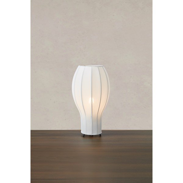 Veioză albă din material textil (înălțime 36,5 cm) Globo – Markslöjd-image-1