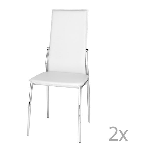 Set 2 scaune 13Casa Rederi, alb