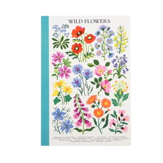 Carnețel 60 pagini A5 Wild Flowers – Rex London