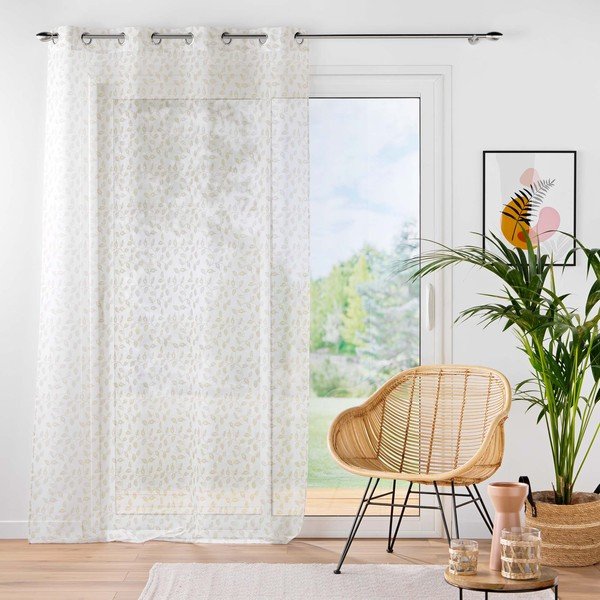 Perdea bej 137x280 cm Farandole – douceur d'intérieur-image-2