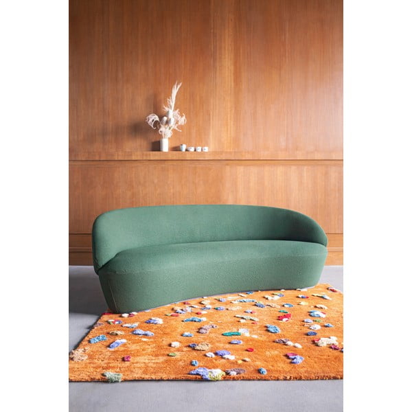 Canapea cu tapițerie din lână EMKO Naïve, 162 cm, verde-image-1