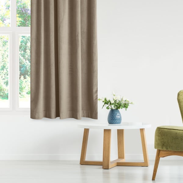 Draperie bej 200x175 cm Vila – Homede-image-1