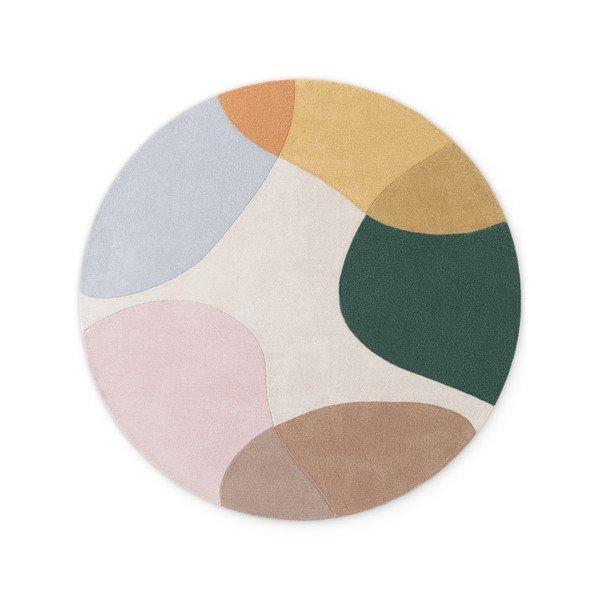 Covor țesut manual rotund din lână ø 200 cm Hackney Clarissa – Ted Baker