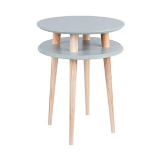 Măsuță auxiliară Ragaba UFO, Ø 45 cm, gri închis