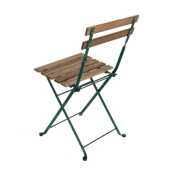 Scaun de grădină verde/în culoare naturală din metal – Esschert Design-image-4