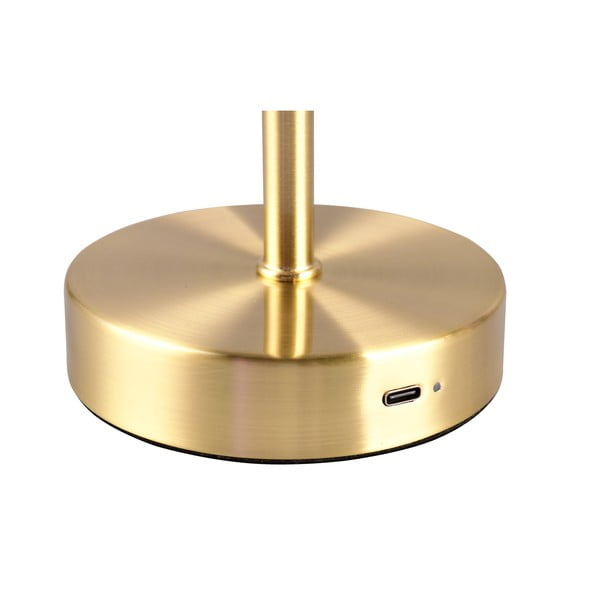 Veioză aurie LED cu intensitate reglabilă (înălțime 30 cm) Jeff – Reality-image-3