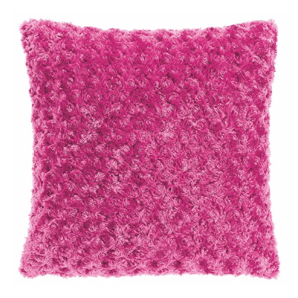 Față de pernă Tiseco Home Studio Curl, 45 x 45 cm, roz închis