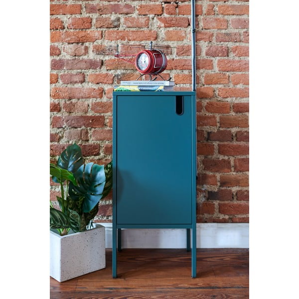 Dulap Tenzo Uno, lățime 40 cm, albastru petrol-image-1
