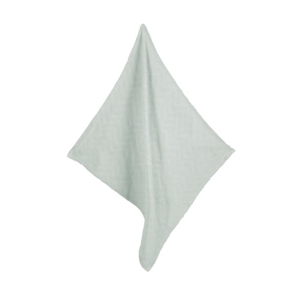 Pătură pentru copii verde din bumbac organic tricotată 80x80 cm Lil Planet – Roba-image-3