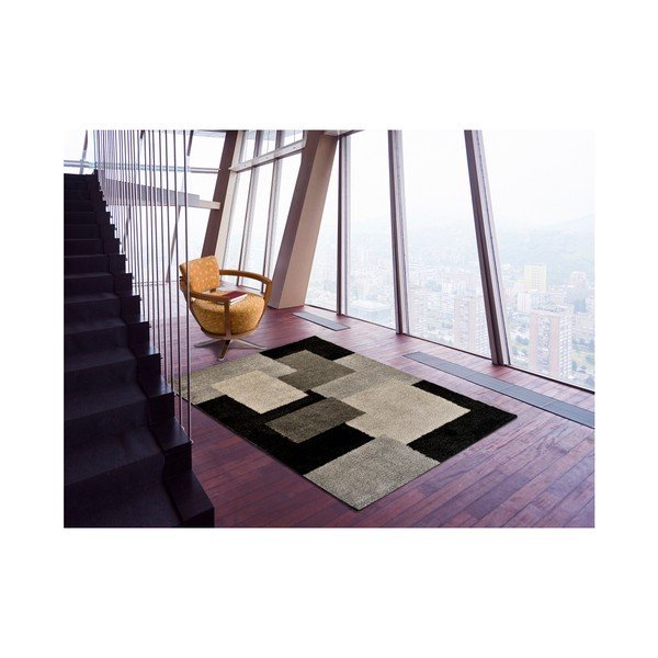 Covor Universal Ethnic, 140 x 200 cm, gri-image-1
