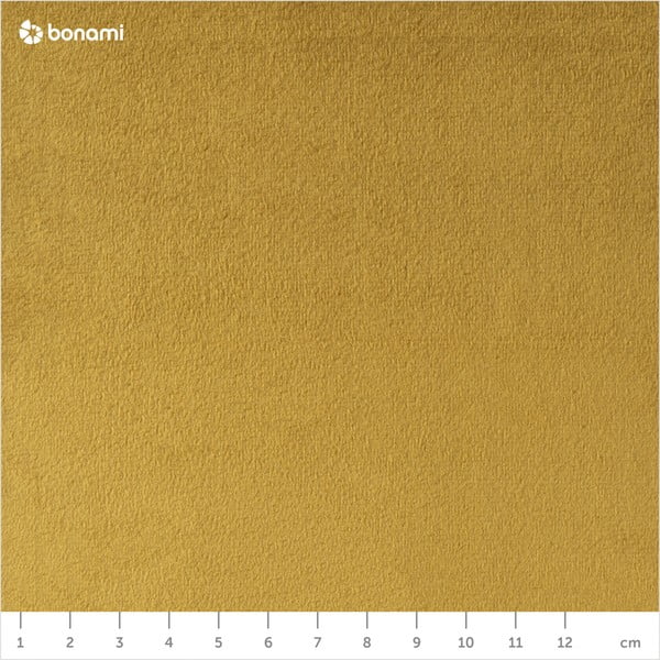 Fotoliu cu tapițerie din catifea Mazzini Sofas Benito, auriu-image-1