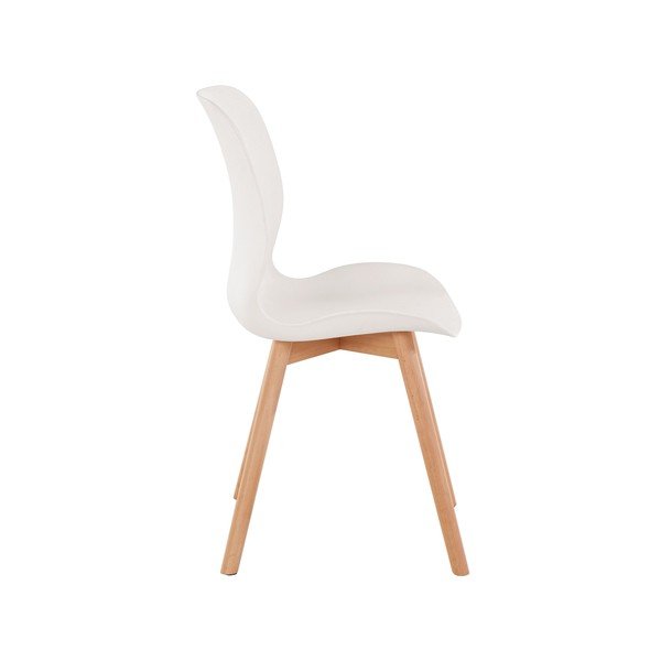 Scaune de dining albe 2 buc. din plastic Lance – Støraa-image-2