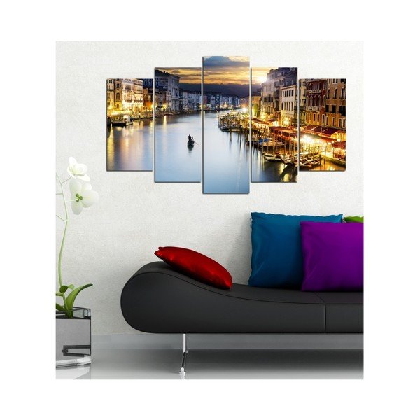 Tablou din mai multe piese Insigne Lana, 102 x 60 cm-image-1