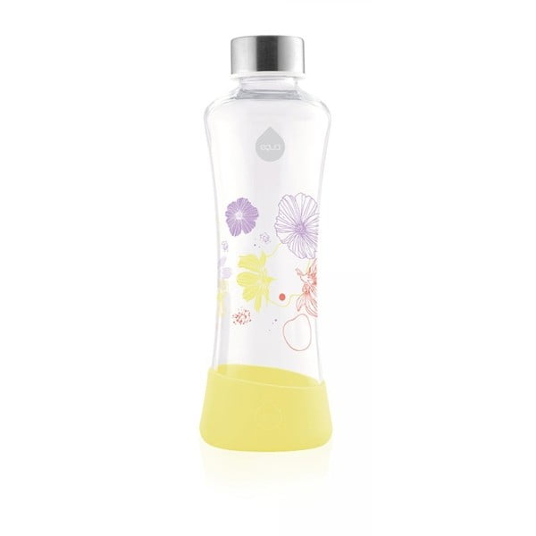 Sticlă din sticlă borosilicată Equa Flowerhead Daisy, 550 ml, galben
