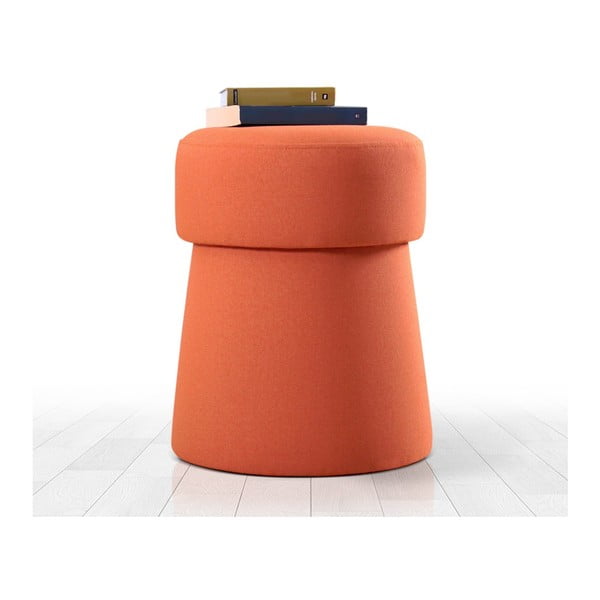 Taburet portocaliu Beans – Artie-image-2