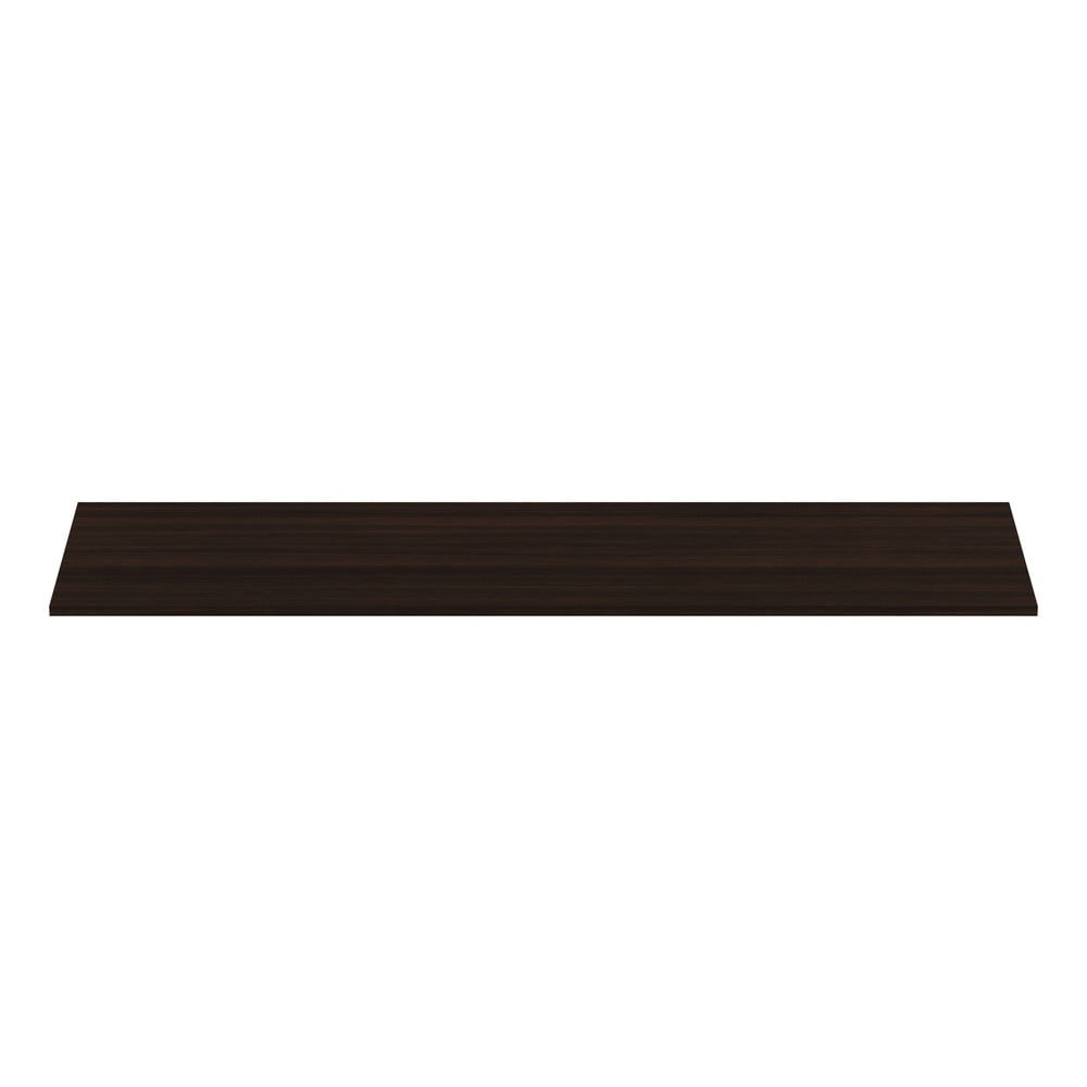 Blat sub chiuvetă maro închis cu aspect de lemn de stejar 160x51 cm i.Life B – Ideal Standard