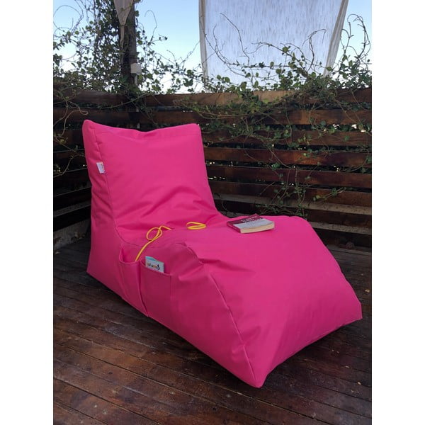 Beanbag pentru grădină roz Daybed – Floriane Garden-image-1