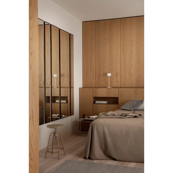 Măsuțe de cafea bej 2 buc. din metal 40x40 cm Fera – Blomus-image-3