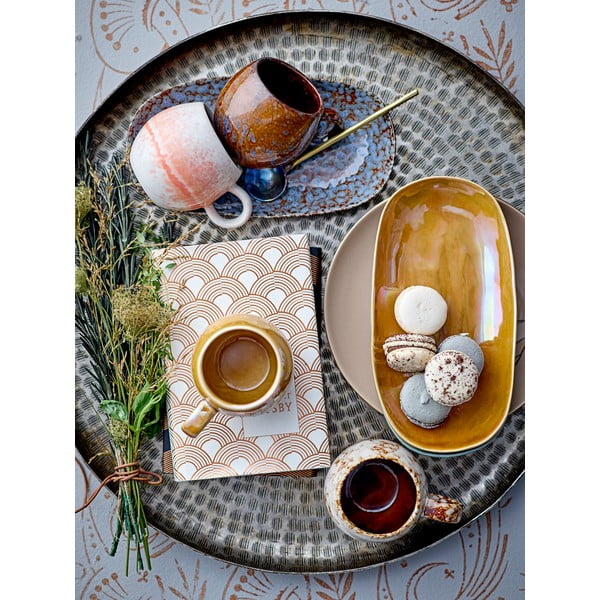 Cană albastră/maro 280 ml Paula – Bloomingville-image-2