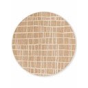 Covor pentru exterior și interior crem/în culoare naturală rotund ø 160 cm Haringey Crouch – Ted Baker