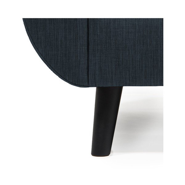 Canapea cu șezlong pe partea dreaptă Vivonita Harlem, albastru închis-image-2