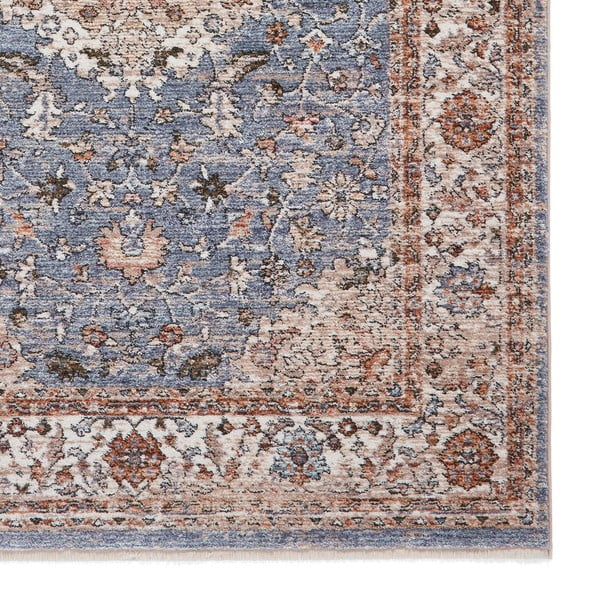 Covor tip traversă albastru/bej 80x300 cm Vintage – Think Rugs-image-4